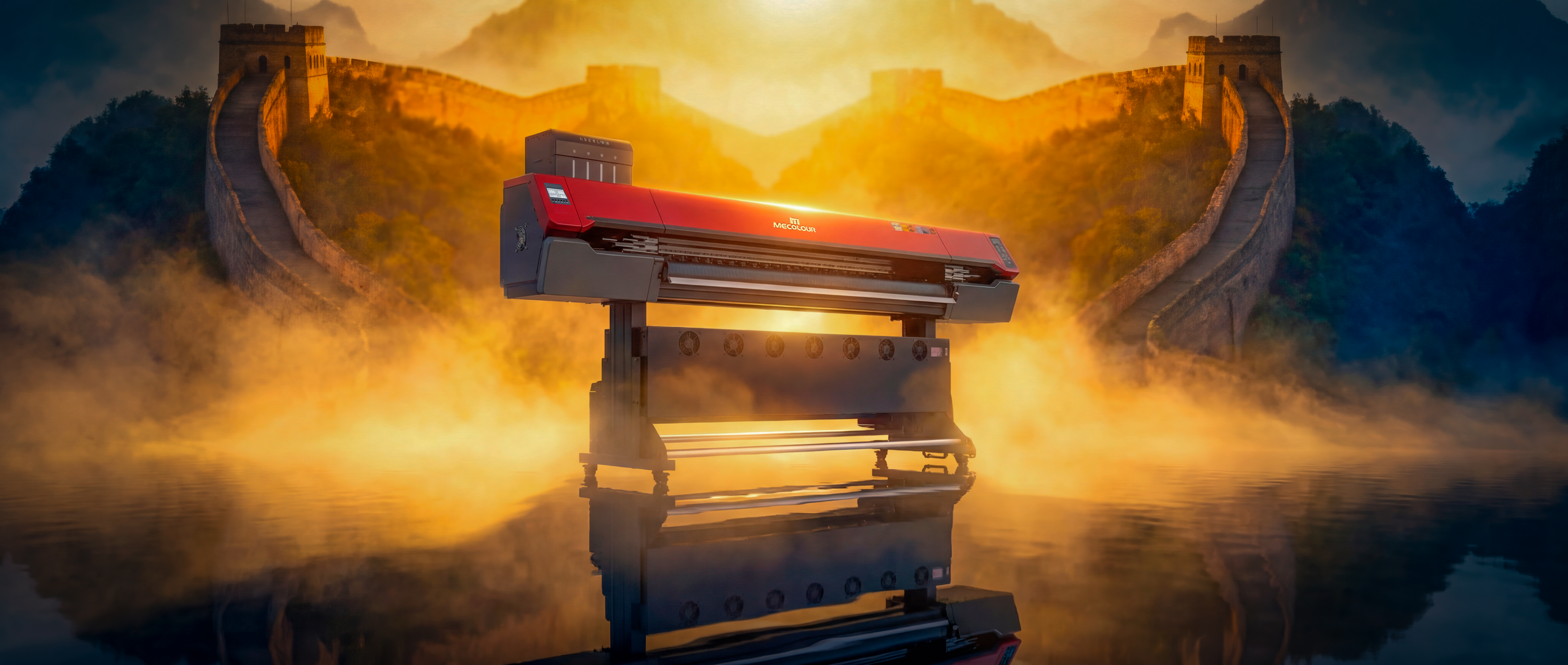 Mecolour A251 — Plotter Sublimática 4 Cabeças