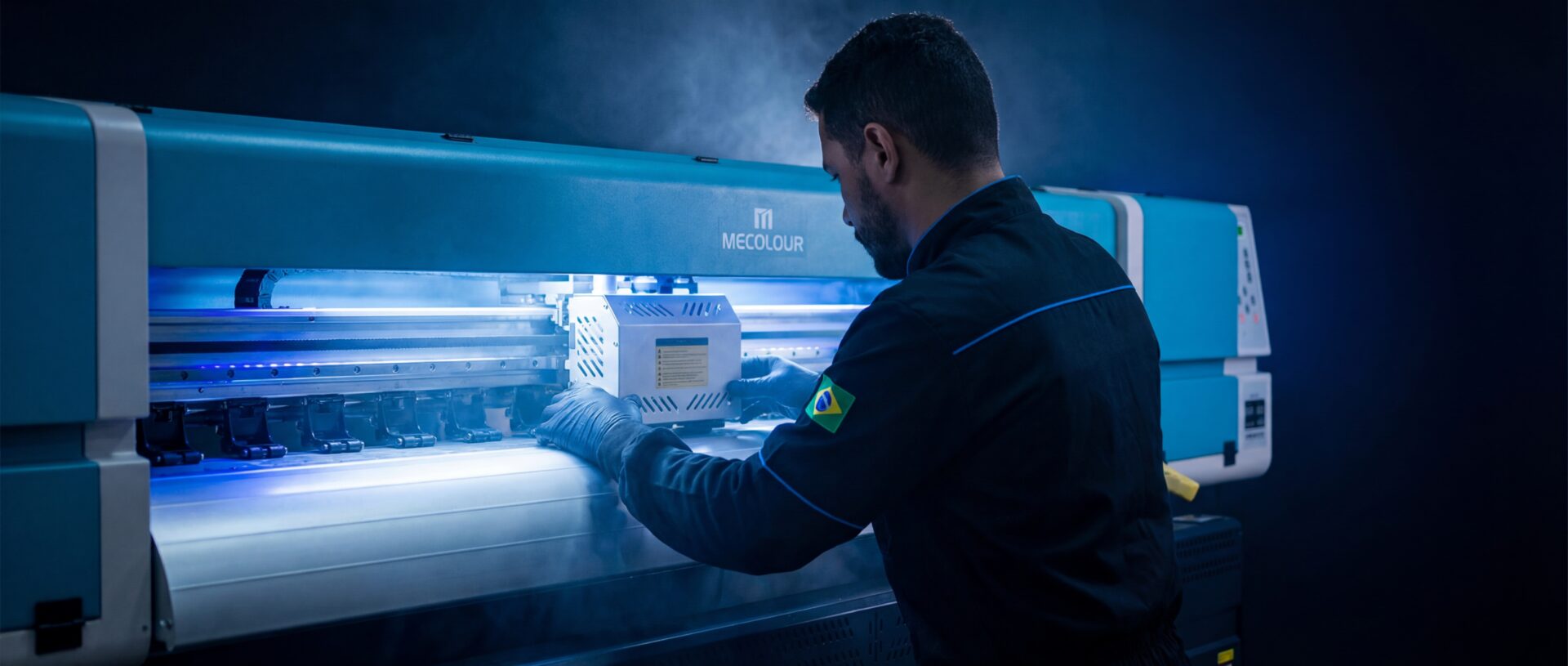 Engenheiro em operação