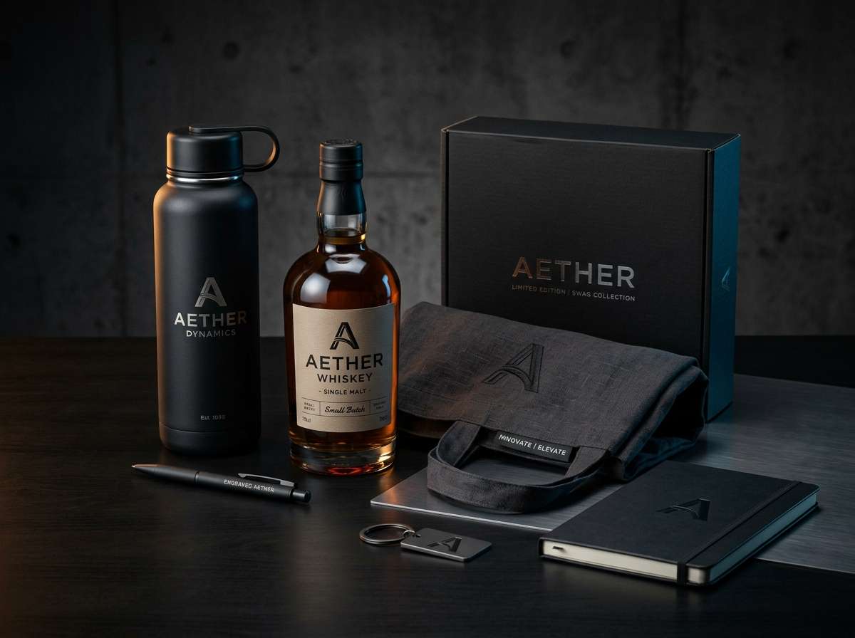 Kit premium de brindes personalizados